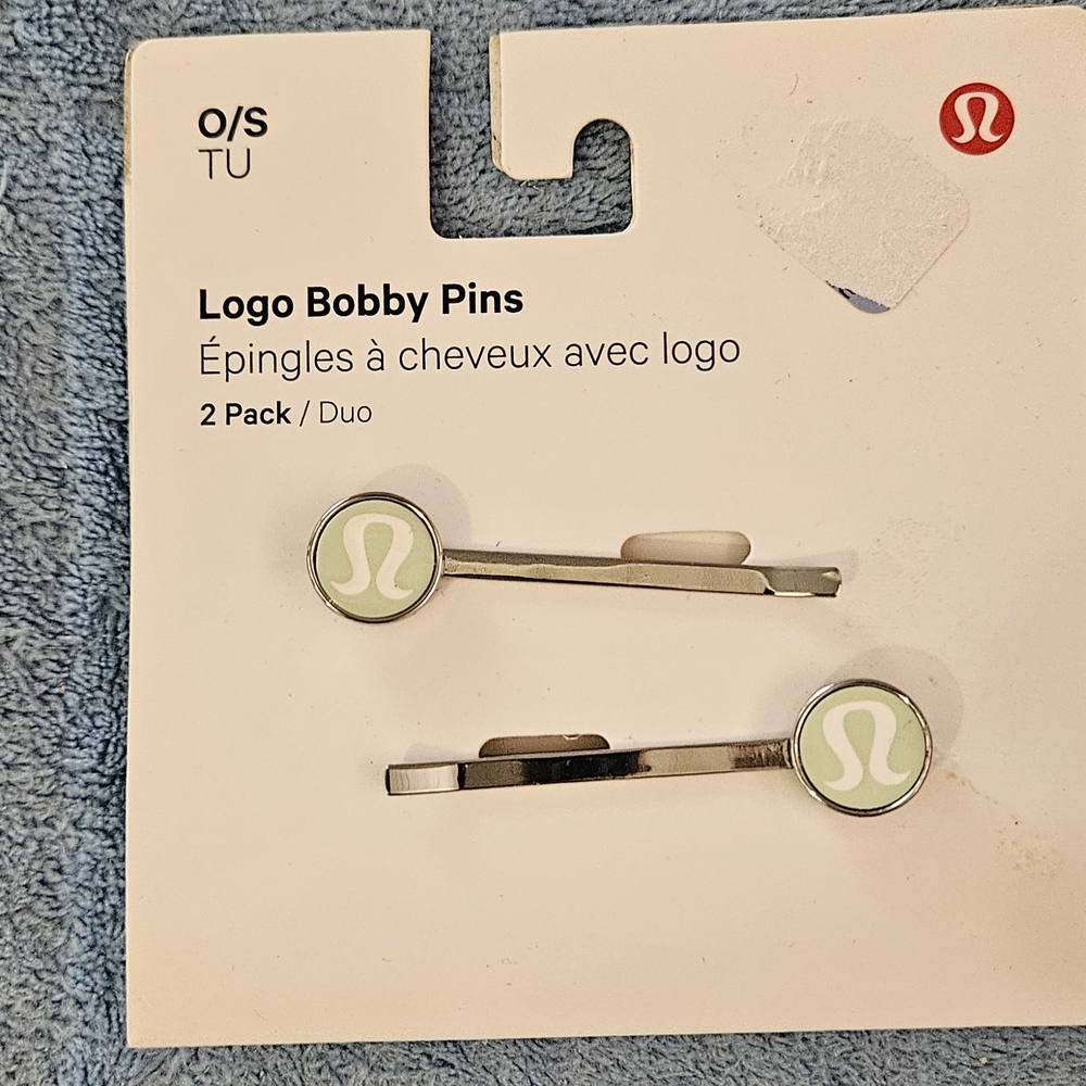 Lululemon Logo Bobby Pins